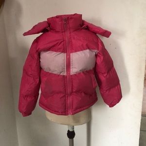 SIZE 4 Girl’s Pink winter Coat
